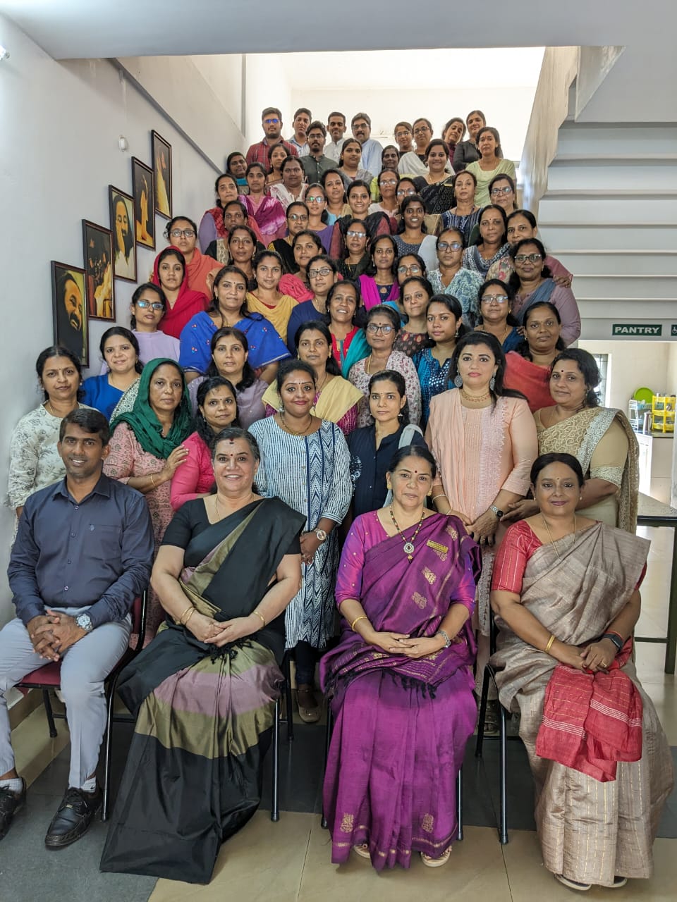 Teachers Group Photo,  Sree Gurudeva Central School, Kollam